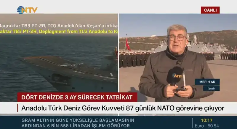 Anadolu Türk Deniz Görev Kuvveti, 87 Günlük NATO Görevine Başlıyor!