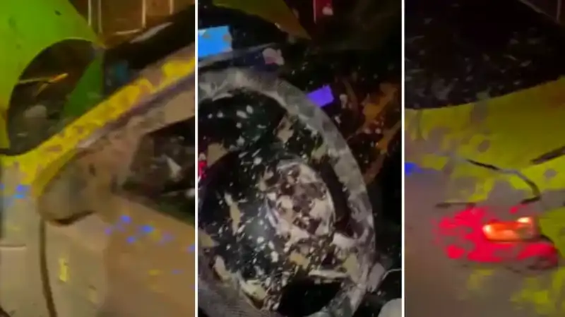 İstanbul'da Taksiciler Panik İçinde: Çamura Saplanan Araçtan Kaçan Yolcular!