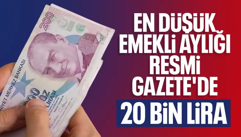 Emeklilere Müjde! 20 Bin Lira Altı Emekli Maaşına Yeni Dönem